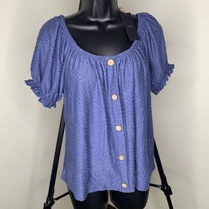✅ NWT W5 blouse size large